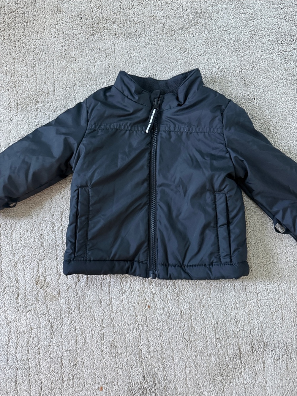 Cat & Jack Navy Blue Puffer Jacket for Toddler